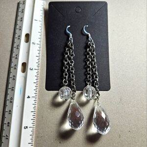 Chunky dangly earrings